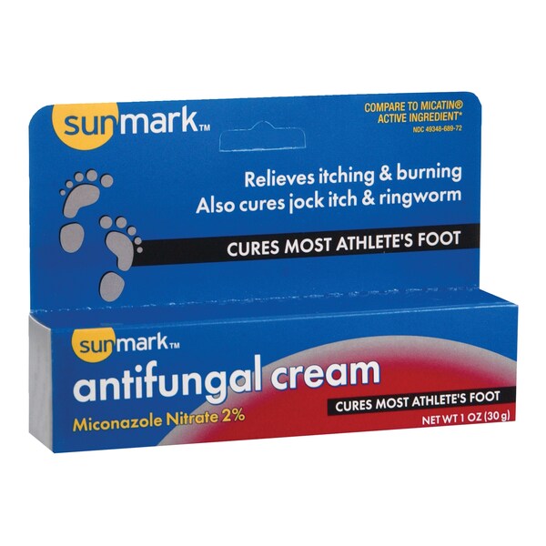 Sunmark 49348068972 5 03 2 Miconazole Nitrate Antifungal Cream 1 Oz 